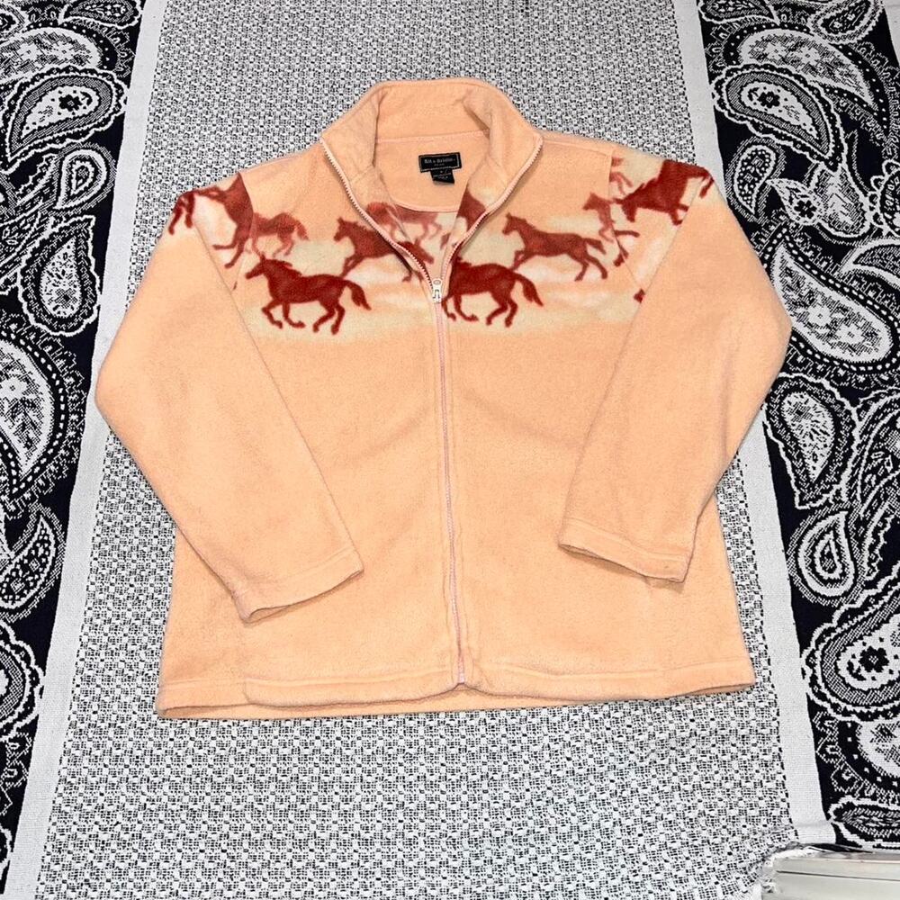Vintage Bit and Bridle Fleece Jacket
